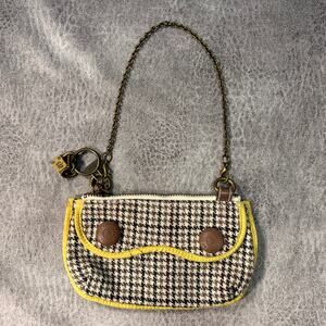 Gap Mini Houndstooth Chain Shoulder Bag